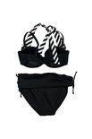 Lentiggini Multiway Bikini Black 11Y-28105D | 19191