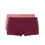 Ten Cate Goodz Shorts 2-Pack Bordeaux/Pink 31679 | 23595