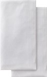 DDDDD Servet Rhombus 2-Pack White 23543