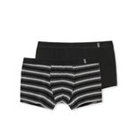 Schiesser Men 95/5 Shorts 2-Pack Zwart 154434 | 15739