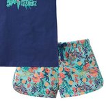 Schiesser Meisjes Shortama Blauw 151451 | 15120