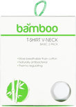 Apollo Bamboo T-shirt V-Hals 2-Pack Wit 22932
