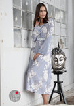 La Plus Belle Lang Nachthemd Blau 0581109 | 23827