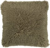 Dutch Decor Sierkussen Fluffy Olijf 23454