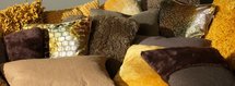 Dutch Decor Sierkussen Fluffy Olijf 23454