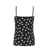 Ten Cate Girls Teens Spaghetti Shirt Black Dots 30973 | 21278
