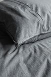 VT Wonen Dekbedovertrek Comfy Dark Grey 21743