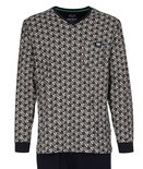 Ceceba Heren Pyjama Graphic Block Darkblue 30980-4009 | 23320