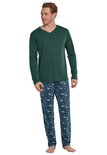 Schiesser Pyjama Dark Green 171813 | 23343