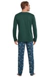 Schiesser Pyjama Dark Green 171813 | 23343