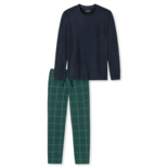 Schiesser Pyjama Dark Green 171417 | 23605-23606