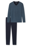 Schiesser Pyjama Dark Blue 171966 | 23347