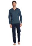 Schiesser Pyjama Dark Blue 171966 | 23347