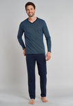 Schiesser Pyjama Dark Blue 171966 | 23347