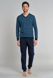 Schiesser Pyjama Dark Blue 171960 | 23346