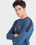 Massana Heren Pyjama Donkerblauw P701335 | 23441