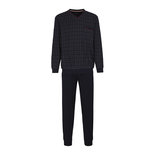 Gotzburg Heren Pyjama Blocked Dark Blue 451948-4009 | 23305