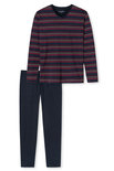 Schiesser Pyjama Dark Blue 171381 | 23573-23574
