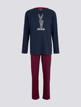 Tom Tailor Heren Pyjama Dark Red 71171 | 23512