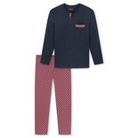 Schiesser Pyjama Dark Blue 171420 | 23341