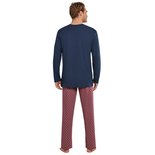 Schiesser Pyjama Dark Blue 171420 | 23341