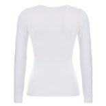 Ten Cate Women Basic Shirt Long Sleeves Wit 30200 | 17463