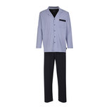 Gotzburg Heren Doorknoop Pyjama Blue 451954-4009 | 23310