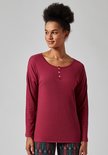 Skiny Dames Shirt Beetroot 080286 | 24044