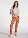 Skiny Dames Broek Burnt Succulents 080370 | 24041