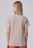 Skiny Dames Shirt Marshmallow Stripes 080367 | 24040