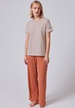 Skiny Dames Shirt Marshmallow Stripes 080367 | 24040