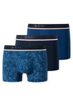 Schiesser Men 95/5 Shorts 3-Pack Blue 173730 | 24012