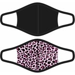Beeren Mondkapjes Girls Teens Combi 2 Panther Pink/Black | 22902