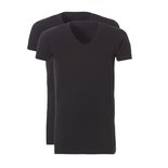 Ten Cate Men Basic V-Neck Long Black 30847 | 20221