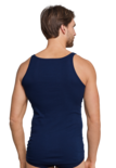 Schiesser Men Original Classics Feinripp Shirt 0/0 Navy 005120 | 340