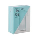Ten Cate Men Basic T-Shirt Long Black 30848 | 20219