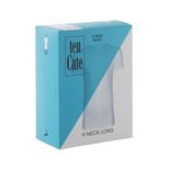 Ten Cate Men Basic V-Neck Long White 30847 | 20220
