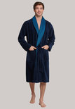 Schiesser Heren Badjas Night Blue 171974 | 23339
