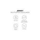 Beddinghouse Jersey SplitTopper Hoeslaken Terra 24210