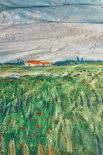 Beddinghouse Dekbedovertrek Van Gogh Field With Poppies Green 24195