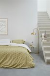 VT Wonen Dekbedovertrek Striped Heart Yellow 24188