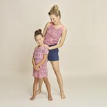 Charlie Choe Dames Tank Top Panter Roze E39137-38 | 24160