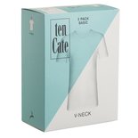 Ten Cate Men Basic V-shirt White 30217/30870 | 17426