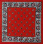 Boerenzakdoek 50x50 Rood 22132