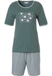 Pastunette Dames Shortama Green 30211-136-3 | 24232
