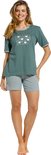 Pastunette Dames Shortama Green 30211-136-3 | 24232