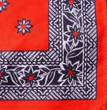 Boerenzakdoek 43x43 Rood 22131