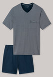 Schiesser Heren Shortama Nachtblauw 174524 | 24303