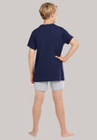 Schiesser Jongens Shortama Darkblue 173371 | 24299