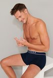 Schiesser Men 95/5 Shorts 3-Pack Donkerblauw 173983 | 24381